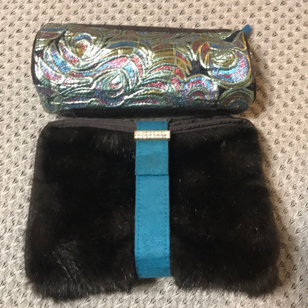 NEW Stephanie Jhonson  2 in 1 makeup bag